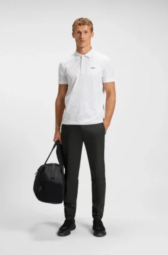 Golfbyxor i stretch-twill med vattenavvisande yta
