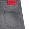 Grå jeans i extra slim fit i stretchdenim