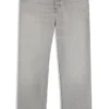 Gråa baggy-passformade jeans i stonewashed denim Gråa baggy-passformade jeans i stonewashed denim