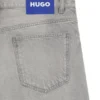 Gråa baggy-passformade jeans i stonewashed denim Gråa baggy-passformade jeans i stonewashed denim
