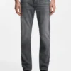 Gråa slim fit-jeans i stretchdenim Gråa slim fit-jeans i stretchdenim