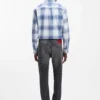 Gråa slim fit-jeans i stretchdenim Gråa slim fit-jeans i stretchdenim