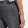 Gråa slim fit-jeans i stretchdenim Gråa slim fit-jeans i stretchdenim