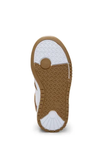 Höga sneakers för barn i blandmaterial med logodetaljer