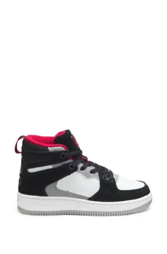 Höga sneakers för barn i mocka och konstläder