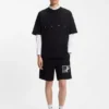 Högskurna sneakers i konstläder