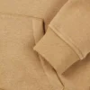 Hoodie för barn i bomullsblandning med kontrastlogotyp