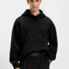 HUGO x apoh hoodie i bomullsfrotté med ballerinamotiv