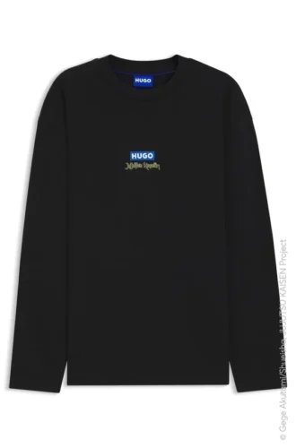 HUGO x Jujutsu Kaisen T-shirt med tryck av Yuji, Megumi och Kento
