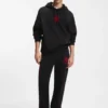 HUGO x RB-hoodie i stretchbomull med tjurmotiv HUGO x RB-hoodie i stretchbomull med tjurmotiv