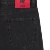HUGO x RB-jeans i avslappnad passform med lasergraverat mönster HUGO x RB-jeans i avslappnad passform med lasergraverat mönster