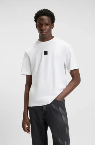 HUGO x RB T-shirt med logotyp-patch med tjurmotiv