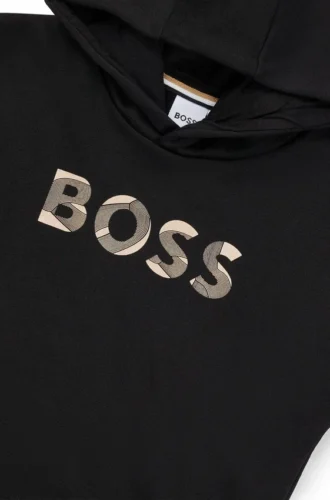 Huvtröja för barn med logodetalj