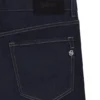 Indigo-färgade jeans med rak passform i stretchdenim Indigo-färgade jeans med rak passform i stretchdenim