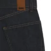 Indigo-färgade slim fit-jeans i stretchdenim