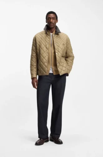 Indigo-jeans i regular fit i stretchdenim