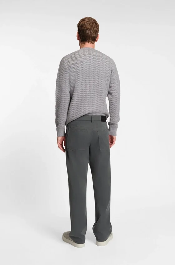 Jeans i melerad bomullsdenim Jeans i melerad bomullsdenim