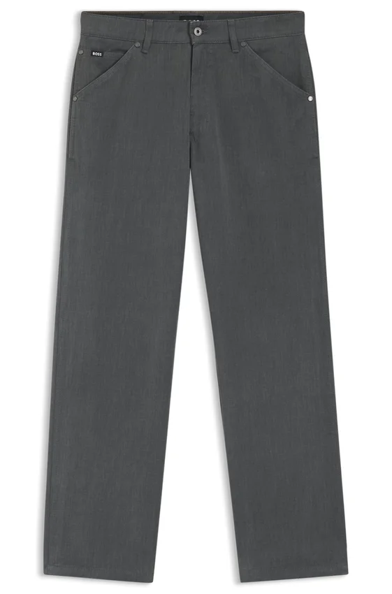 Jeans i melerad bomullsdenim Jeans i melerad bomullsdenim