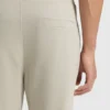 Joggingbyxor i bomullsfrotté med logotyp