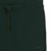 Joggingbyxor med muddar i bomullsfrotté med logotryck