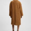 Kappa i fuskpäls med oversized-passform