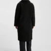 Kappa i fuskpäls med oversized-passform