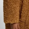 Kappa i fuskpäls med oversized-passform