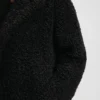 Kappa i fuskpäls med oversized-passform
