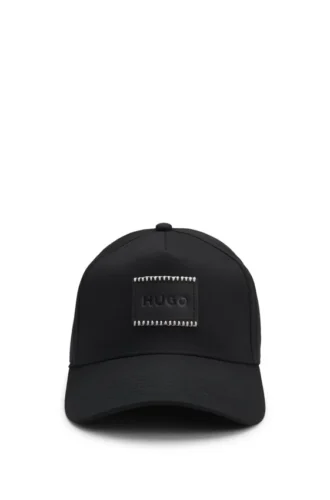 Kepsar i bomullstwill med logotyp