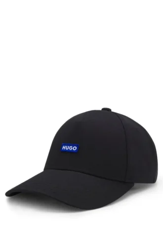 Kepsar med logotyg i bomullstwill