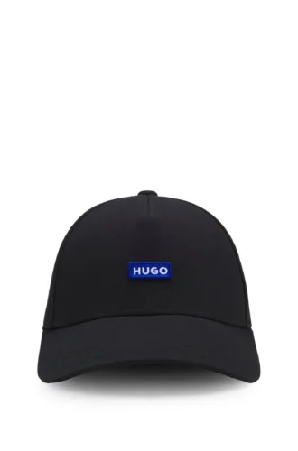 Kepsar med logotyg i bomullstwill