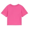 Kort T-shirt för barn med kontrastfärgad ficka