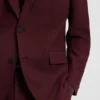Kostymjacka i modern passform i funktionsstretch-twill