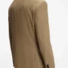 Kostymjacka i modern passform i funktionsstretch-twill