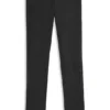 Läderleggings med logotyp och hake