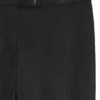 Läderleggings med logotyp och hake