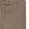 Läderleggings med logotyp och hake