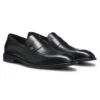 Läderloafers med Double B-monogram Läderloafers med Double B-monogram