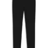 Leggings med snitt fram i stretchjersey