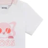 Leggings och T-shirt för spädbarn i stretchbomull