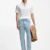 Ljusblå jeans i bekväm stretchdenim Ljusblå jeans i bekväm stretchdenim