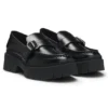 Loafers med spänne