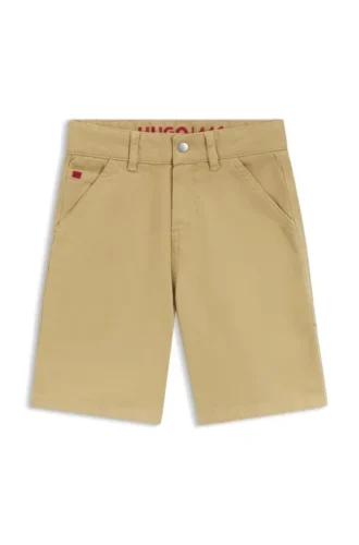 Lösa shorts för barn i stretchbomull