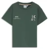 Löst sittande bomullst-shirt för barn med logotyp Löst sittande bomullst-shirt för barn med logotyp