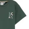 Löst sittande bomullst-shirt för barn med logotyp Löst sittande bomullst-shirt för barn med logotyp