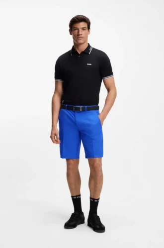 Lättstrykta shorts med vattenavvisande yta