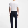 Maine-jeans med normal passform i mörkblå denim