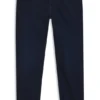 Maine-jeans med normal passform i mörkblå denim
