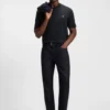 Merceriserad bomullst-shirt med Double B-monogram