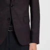Mönstrad slim fit-kavaj i nyull Mönstrad slim fit-kavaj i nyull
